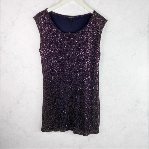 [Express] Classic Glitter Dress - Picture 2 of 3